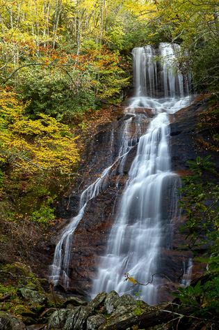 Dill Falls on Tanasee Creek - Nantahala National Forest, Canada, North Carolina, USA